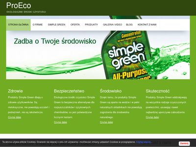 ProEco - ekologiczne środki czyszczące