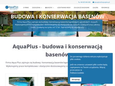AquaPlus – profesjonalna budowa basenów