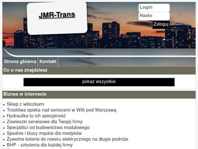JMR-Trans kruszywa budowlane Warszawa