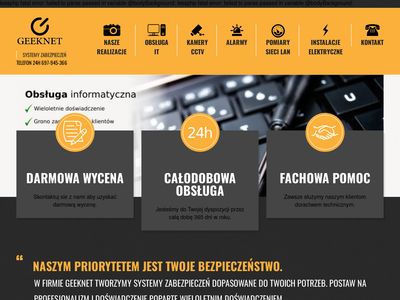 Instalacja alarmu - geeknet.pl