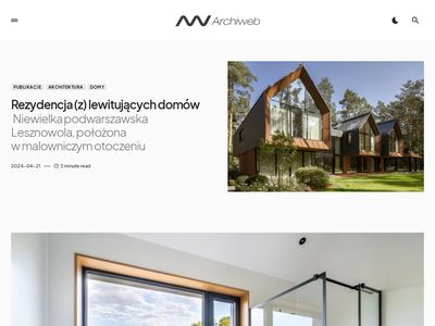 Archiweb.pl - portal dla architektów