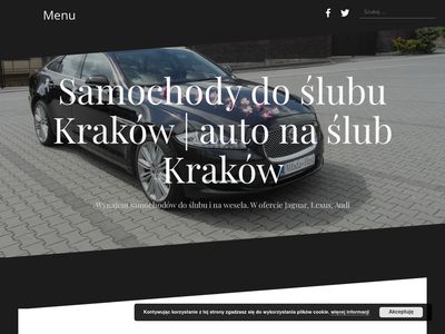 Auta-na-ślub Kraków - wynajem samochodów z kierowcą