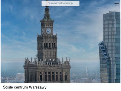 Adres dla firmy - biuro-wirtualne.waw.pl