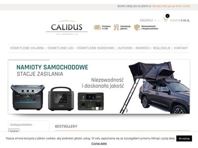 Calidus.eu - Latarnie LED oraz Latarnie Solarne