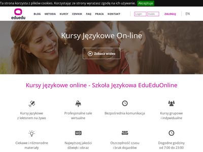 Edueduonline.pl kurs angielskiego online