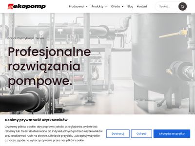 Pompy przemysłowe - dystrybucja pompa Ekopomp