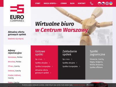 Eurocompanies.pl rejestracja spółki