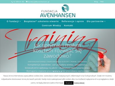 Fundacja-avenhansen.pl darmowe szkolenia otwarte przydatne w biznesie