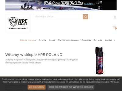 Hpe.pl wyposażenie taktyczne sklep online