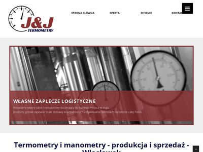 Błasiak Włocławek - produkcja i sprzedaż termometrów i manometrów