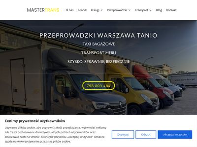 Master Trans - przeprowadzki i transport w Warszawie