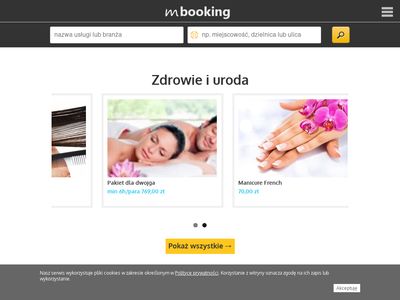 Rezerwacje online - system mbooking.pl