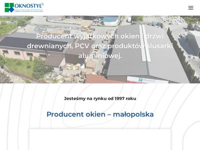 Ślusarka aluminiowa Małopolska - Oknostyl