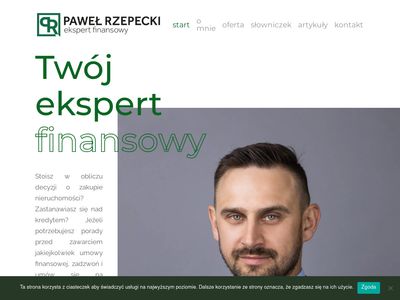 Paweł Rzepecki - ekspert finansowy
