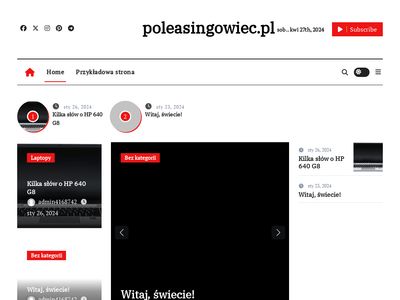 Poleasingowiec.pl komputery poleasingowe