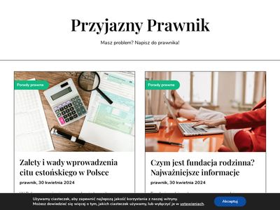 PrzyjaznyPrawnik.pl - porady prawne