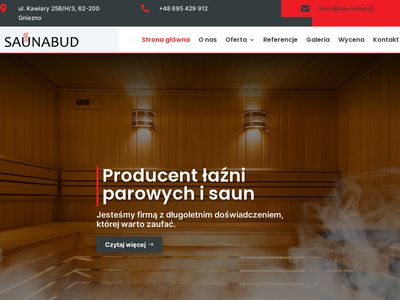 Saunabud - producent saun z Gniezna