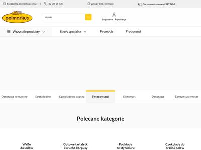 Sklep.Polmarkus.com.pl - sklep on-line dla piekarni, cukierni i lodziarni