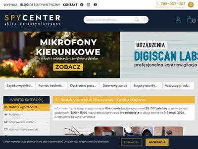 Spy-center.pl sprzęt detektywistyczny