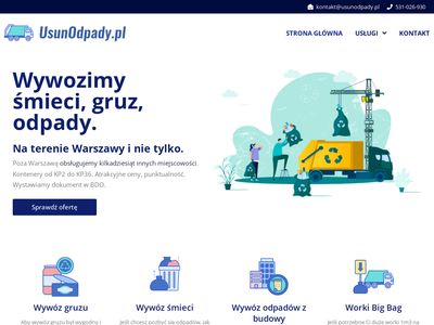 Usunodpady.pl - kontenery na odpady