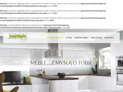 Meble kuchenne na wymiar Krasnystaw – Vestigio Meble