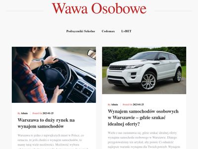 Wawaosobowe.pl wynajem samochodów osobowych w Warszawie
