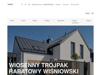 Wawruk Białystok - drzwi, okna, bramy, podłogi, ogrodzenia