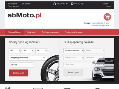 AbMoto.pl – tanie opony letnie