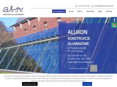 Www.alukon.krakow.pl drzwi aluminiowe kraków