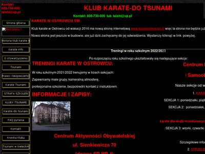 Karate w Ostrowcu