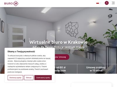 Biuro wirtualne 29 - Kraków
