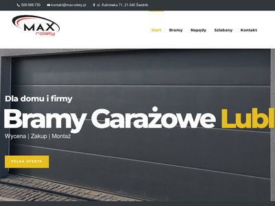 Bramy garażowe - bramygarazowe.lublin.pl