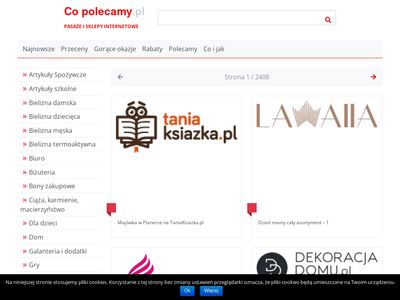Portal z przecenami i rabatami - copolecamy.pl
