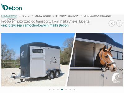 Debon - Producent przyczep do przewozu koni oraz przyczep transportowych