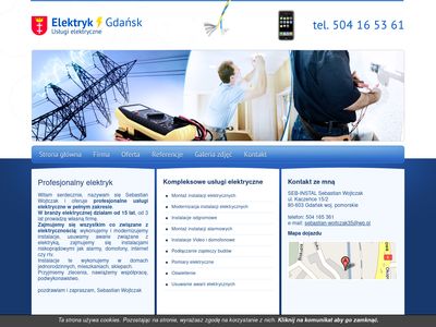 Elektryk-gdansk.pl - elektryk, usługi elektryczne