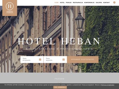 Komfortowe noclegi Toruń - Hotel Heban