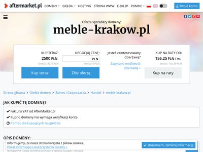 Meble w Krakowie, Katalog