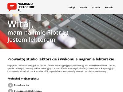 Studio nagrań lektorskich Front Media