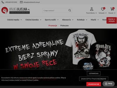 Wyjątkowe koszulki i bluzy z kapturem - odziezuliczna.pl