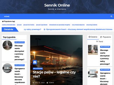Blog. Firmy i usługi - sennikonline.com