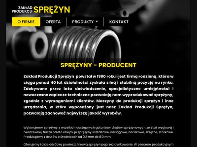 Najlepsze sprężyny naciskowe producent - sprezyny.pl