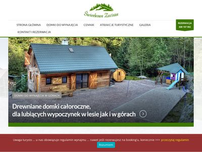 Świerkowe Zacisze – klimatyczne, drewniane domki do wynajęcia w Beskidach