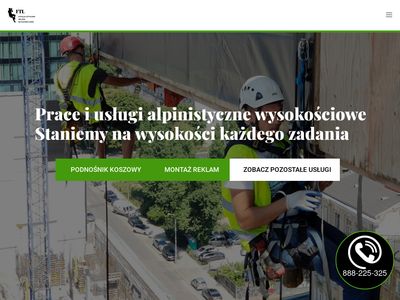 Uslugialpinistyczne.pl - prace na wysokości