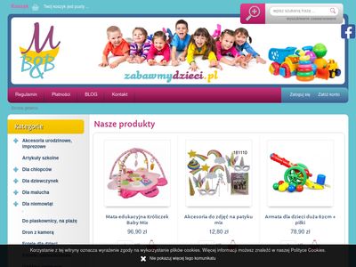 Zabawmydzieci.pl - zabawki dla chłopców i dziewczynek