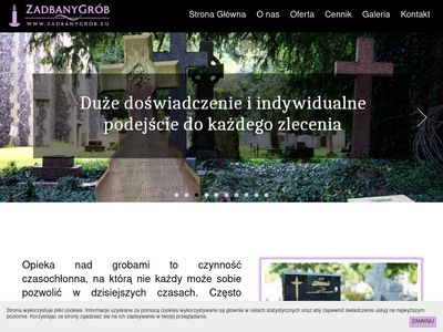 Czyszczenie nagrobków i opieka nad grobami - ZadbanyGrob.eu