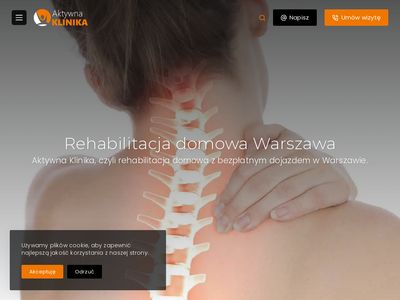 Rehabilitacja domowa Warszawa – Aktywna Klinika