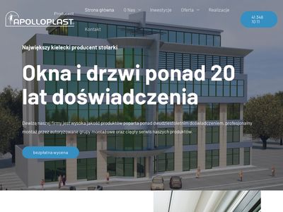 Okna drzwi Kielce - apolloplast.com.pl