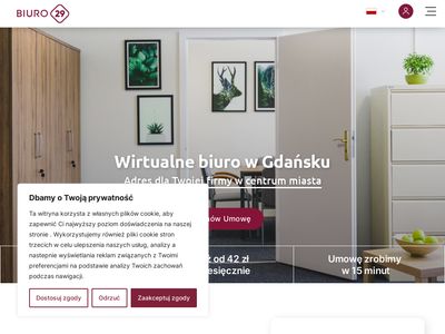 Biuro wirtualne Gdańsk Biuro 29