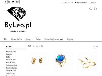 Jubiler online, biżuteria - Sklep internetowy By Leo