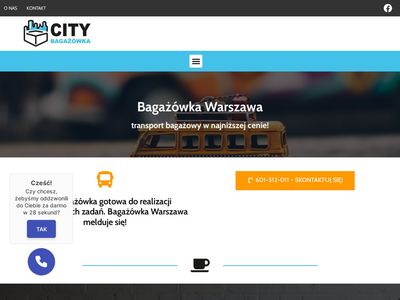 Bagażówka Warszawa - tanie usługi przeprowadzkowe w wydaniu City Bagażówka!